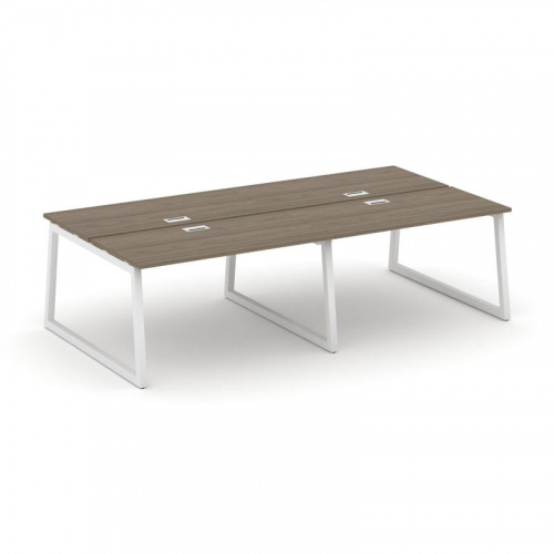 Style Project Рабочая станция 2-х сторон. SN-5T1.DRS-034 Акация Лорка/Металл Антрацит/Заглушка Пласт фото 14