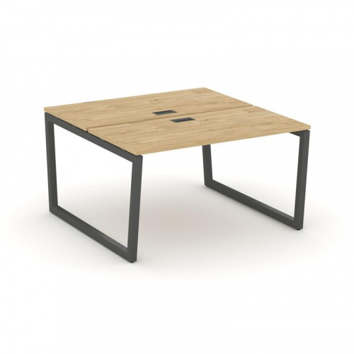 Style Project Рабочая станция 2-х сторон. SN-5T2.DRS-024 Акация Лорка/Металл Антрацит/Заглушка Пласт фото 22