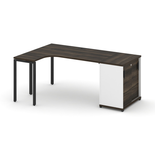 Стол эргономичный с опорным шкафом-купе Concept CN.SA-217(L) Стол эргономичный с опорным шкафом-купе Concept CN.SA-217(L)
