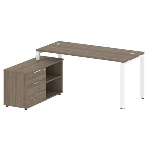 Бенч-система с тумбой на П-обр. м/к Metal System БП.РС-СТС-2.4 Бенч-система с тумбой на П-обр. м/к Metal System БП.РС-СТС-2.4