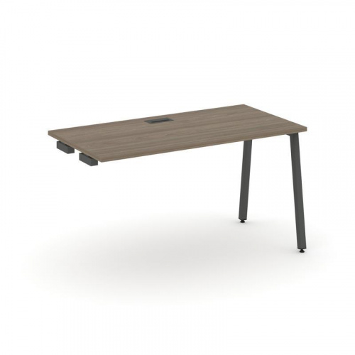 Style Project Стол-приставка к опор. элем. SN-4A.OPRS-004 Дуб Наварра/Металл Антрацит 1580*600*750 фото 26