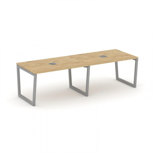 Style Project Стол переговорный SN-5T2.SPRG-012 Акация Лорка/Металл Антрацит/Заглушка Металл Антраци фото 2 Style Project Стол переговорный SN-5T2.SPRG-012 Акация Лорка/Металл Антрацит/Заглушка Металл Антраци фото 2