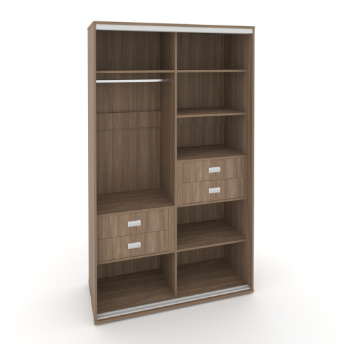 Корпус 2-х секционного шкафа высокого L=1700мм Maris SH.K2-7.1 K5 фото 6