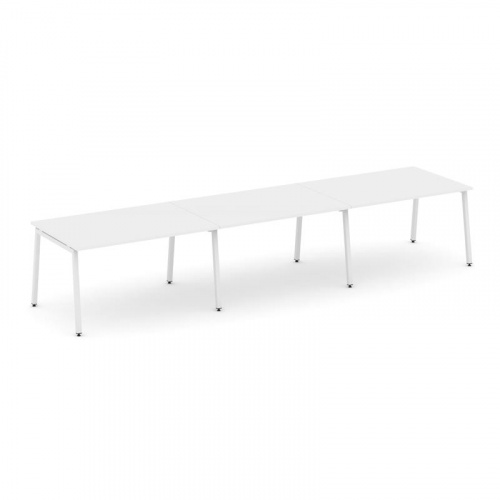 Style Project Стол переговорный SN-4A.SPRG-021.3 Белый/Металл Антрацит 2940*980*750 фото 27