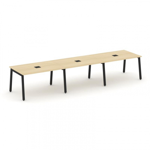 Style Project Стол переговорный SN-5A.SPRG-021 Вяз Благородный/Металл Антрацит 2940*980*750 фото 3