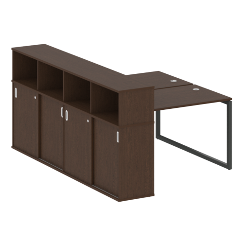 Бенч-система с шкафом-купе на О-обр. м/к Metal System Quattro 40БО.РС-СШК-4.2 фото 11