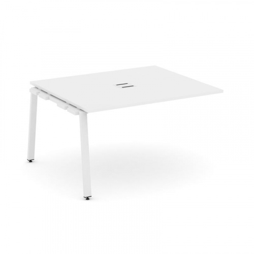 Style Project Проходной наб. элем. перег. стола SN-6A.NSPRG-032 Акация Лорка/Металл Белый 1180*1180* фото 22