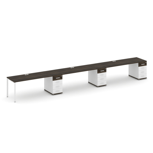 Бенч-система на 3 места с 3 опорными тумбами Concept CN.ORS-444 фото 10 Бенч-система на 3 места с 3 опорными тумбами Concept CN.ORS-444 фото 10