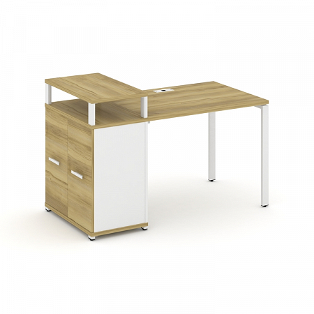 Стол офисный с опорным распашным шкафом Concept CN.SP-221