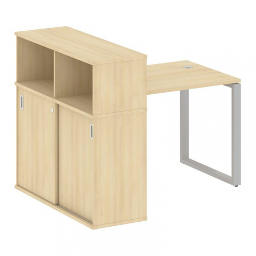 Стол письменный с шкафом-купе на О-обр. м/к Metal System БО.РС-СШК-3.1 фото 15 Стол письменный с шкафом-купе на О-обр. м/к Metal System БО.РС-СШК-3.1 фото 15