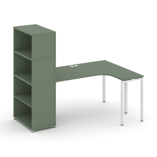 Стол эргономичный с опорным стеллажом Concept CN.SA-207(R) Стол эргономичный с опорным стеллажом Concept CN.SA-207(R)