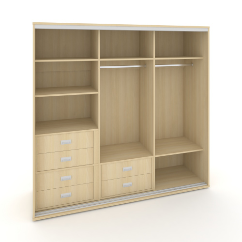 Корпус 3-х секционного шкафа низкого L=2219мм Maris SH.K3-5.2 K7 Корпус 3-х секционного шкафа низкого L=2219мм Maris SH.K3-5.2 K7