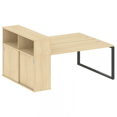 Бенч-система с шкафом-купе на О-обр. м/к Metal System БО.РС-СШК-2.4 фото 6