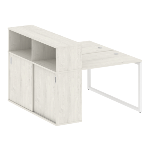 Бенч-система с шкафом-купе на О-обр. м/к Metal System Quattro 40БО.РС-СШК-2.1 фото 4 Бенч-система с шкафом-купе на О-обр. м/к Metal System Quattro 40БО.РС-СШК-2.1 фото 4