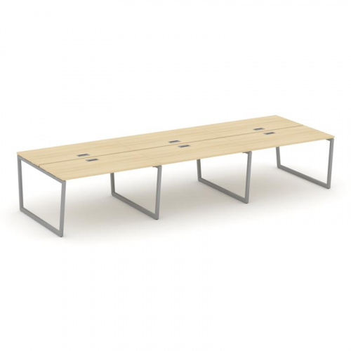 Style Project Рабочая станция 2-х сторон. SN-4T2.DRS-072 Акация Лорка/Металл Антрацит/Заглушка Пласт фото 20