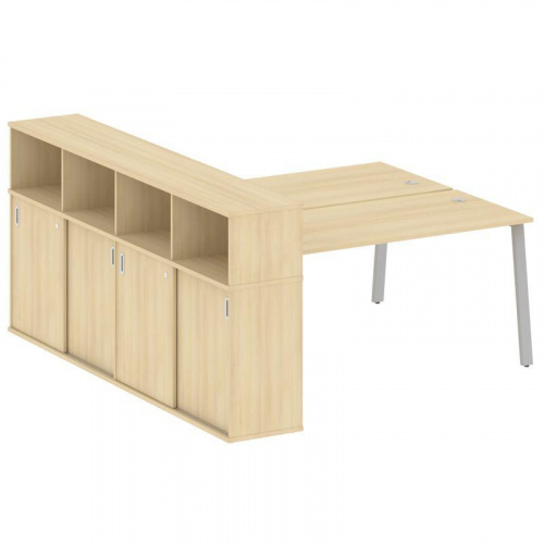 Бенч-система с шкафом-купе на А-обр. м/к Metal System БА.РС-СШК-4.4 фото 7