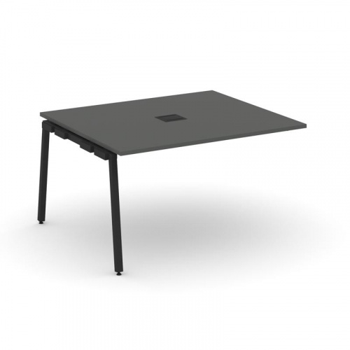 Style Project Проходной наб. элем. перег. стола SN-4A.NSPRG-032 Вяз Благородный/Металл Антрацит 1180 фото 3