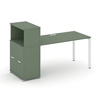 Стол офисный с опорным распашным шкафом Concept CN.SP-226