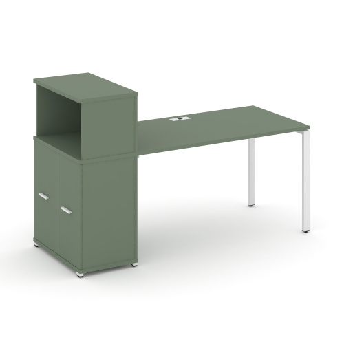Стол офисный с опорным распашным шкафом Concept CN.SP-227 Стол офисный с опорным распашным шкафом Concept CN.SP-227