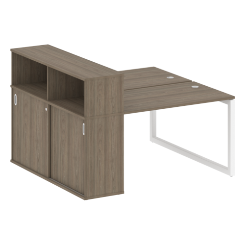 Бенч-система с шкафом-купе на О-обр. м/к Metal System Quattro 50БО.РС-СШК-2.2 фото 3