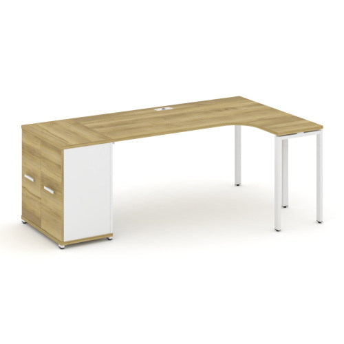 Стол эргономичный с опорным распашным шкафом Concept CN.SA-210(R) фото 3 Стол эргономичный с опорным распашным шкафом Concept CN.SA-210(R) фото 3