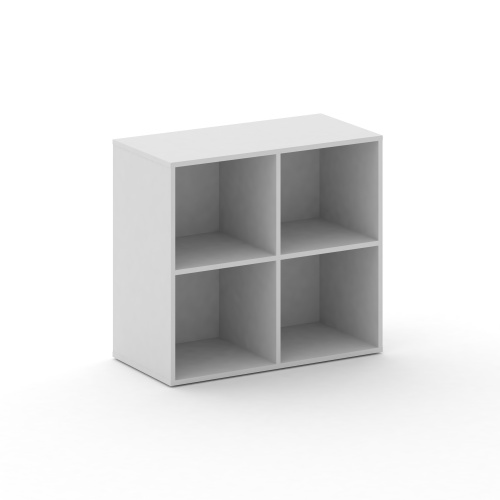 Стеллаж широкий низкий CRU.ST-300 МДФ Белый Бриллиант/Белый Бриллиант 896*442*807 фото 2 Стеллаж широкий низкий CRU.ST-300 МДФ Белый Бриллиант/Белый Бриллиант 896*442*807 фото 2