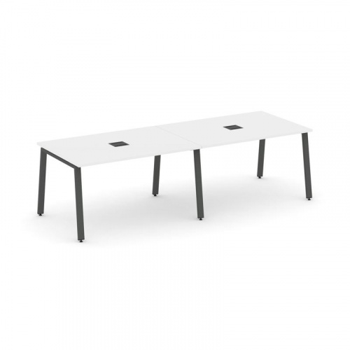 Style Project Стол переговорный SN-6A.SPRG-013 Дуб Наварра/Металл Антрацит 2760*980*750 фото 16