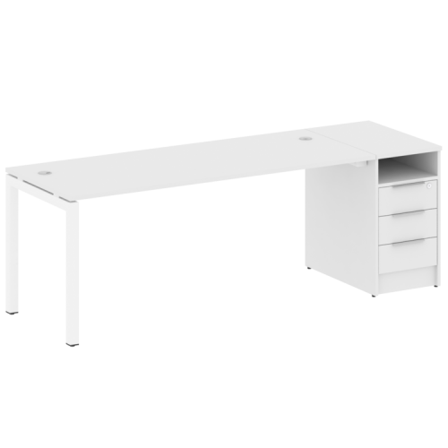 Бенч-система с тумбой на П-обр. м/к Metal System Quattro 50БП.РС-СТП-1.5 фото 13 Бенч-система с тумбой на П-обр. м/к Metal System Quattro 50БП.РС-СТП-1.5 фото 13