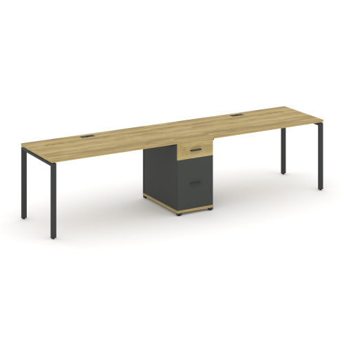 Бенч-система на 2 места с 1 опорной тумбой Concept CN.ORS-407 фото 4