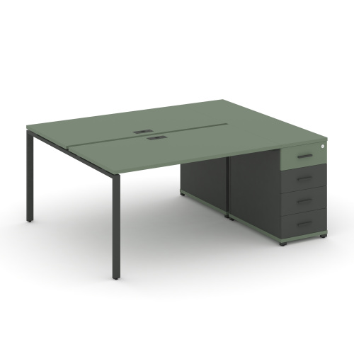 Бенч-система с 1 опорной тумбой Concept CN.DRS-404 фото 2 Бенч-система с 1 опорной тумбой Concept CN.DRS-404 фото 2