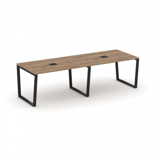 Style Project Стол переговорный SN-6T2.SPRG-012 Акация Лорка/Металл Антрацит/Заглушка Металл Антраци фото 8 Style Project Стол переговорный SN-6T2.SPRG-012 Акация Лорка/Металл Антрацит/Заглушка Металл Антраци фото 8