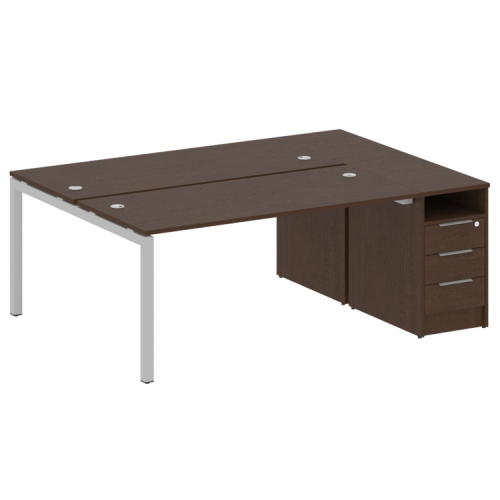 Бенч-система с тумбой на П-обр. м/к Metal System Quattro 50БП.РС-СТП-2.4 фото 9 Бенч-система с тумбой на П-обр. м/к Metal System Quattro 50БП.РС-СТП-2.4 фото 9