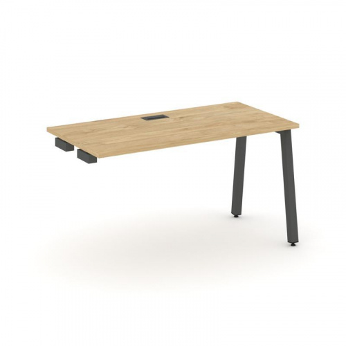 Style Project Стол-приставка к опор. элем. SN-5A.OPRS-022 Белый/Металл Антрацит 1180*800*750 фото 17