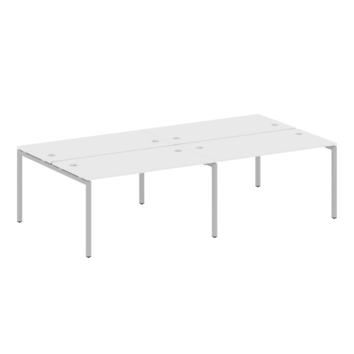 Бенч-система на 4 места на П-обр. м/к Metal System Quattro 40БП.СМ-4.3  фото 4