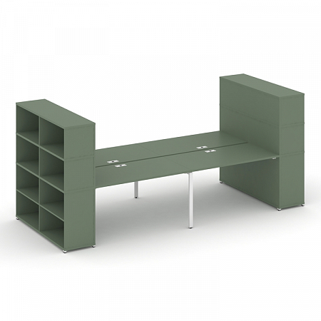 Бенч-система с опорными стеллажами Concept CN.DRS-259