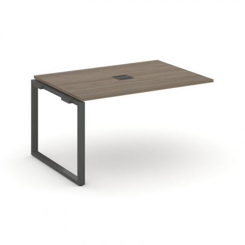 Style Project Проходной наб. элем. перег. стола SN-6O.NSPRG-001 Тиквуд Светлый/Металл Белый 980*980* фото 6