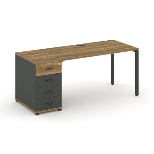 Стол офисный с опорной тумбой Concept CN.SP-402