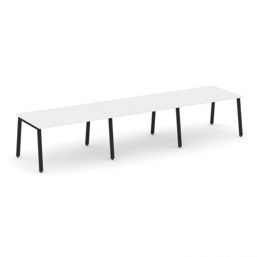 Style Project Стол переговорный SN-6A.SPRG-024.3 Тиквуд Светлый/Металл Антрацит 4740*980*750 фото 6