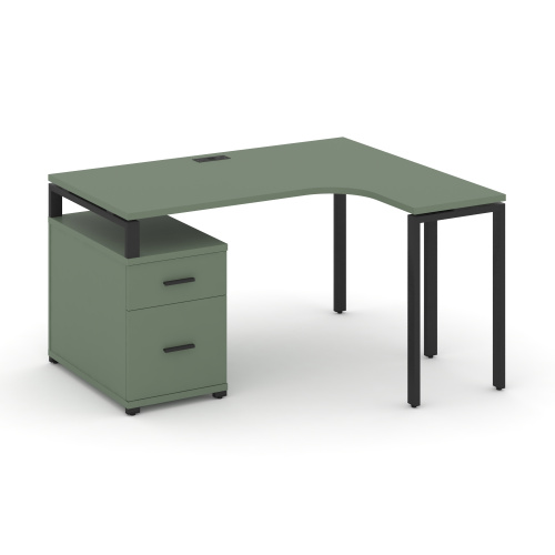 Стол эргономичный с опорной тумбой Concept CN.SA-304(R) Стол эргономичный с опорной тумбой Concept CN.SA-304(R)