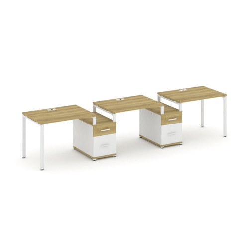 Бенч-система на 3 места с 2 опорными тумбами Concept CN.ORS-329 фото 11 Бенч-система на 3 места с 2 опорными тумбами Concept CN.ORS-329 фото 11