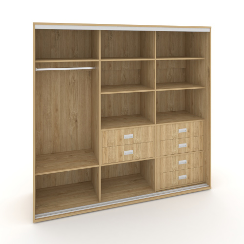 Корпус 3-х секционного шкафа низкого L=1769мм Maris SH.K3-2.2 K3 фото 4