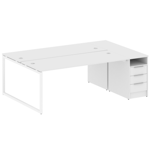 Бенч-система с тумбой на О-обр. м/к Metal System Quattro 40БО.РС-СТП-2.5 фото 8