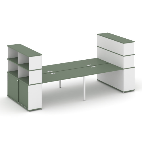 Бенч-система с опорными шкафами-купе Concept CN.DRS-288 фото 5 Бенч-система с опорными шкафами-купе Concept CN.DRS-288 фото 5