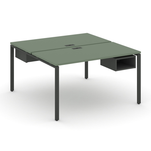 Бенч-система на 2 места с подвесными тумбами Concept CN.DRS-103 Бенч-система на 2 места с подвесными тумбами Concept CN.DRS-103