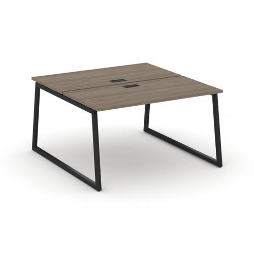 Style Project Рабочая станция 2-х сторон. SN-4T1.DRS-003 Акация Лорка/Металл Антрацит/Заглушка Пласт фото 7