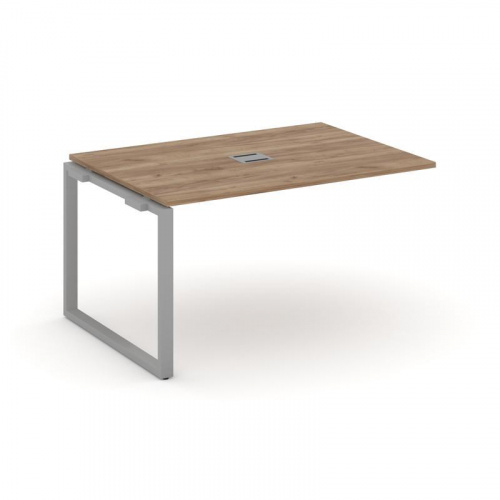 Style Project Проходной наб. элем. перег. стола SN-6O.NSPRG-001 Тиквуд Светлый/Металл Белый 980*980* фото 18