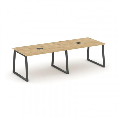 Style Project Стол переговорный SN-6T1.SPRG-011 Акация Лорка/Металл Антрацит/Заглушка Металл Антраци фото 6 Style Project Стол переговорный SN-6T1.SPRG-011 Акация Лорка/Металл Антрацит/Заглушка Металл Антраци фото 6