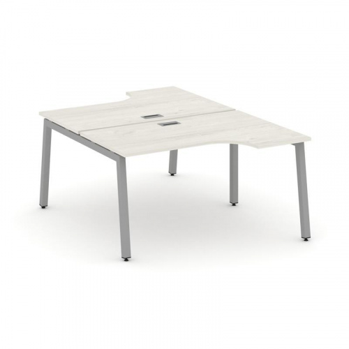 Style Project Рабочая станция эргоном. SN-5A.DRPA-012 Дуб Наварра/Металл Антрацит 1580*1432/1992*750 фото 7