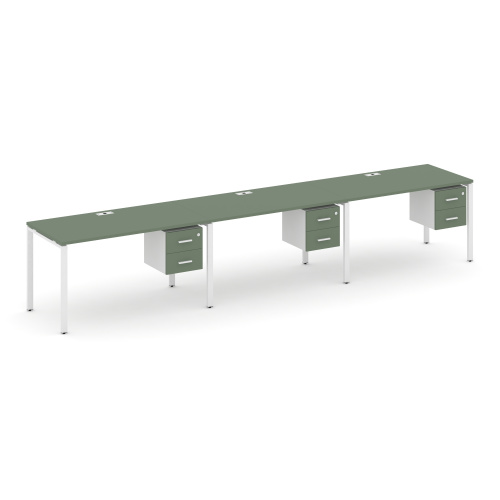 Бенч-система на 3 места с подвесными тумбами Concept CN.ORS-133 фото 5