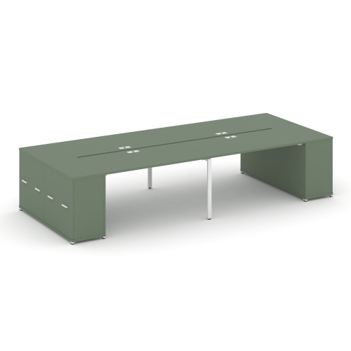 Бенч-система с опорными распашными шкафами Concept CN.DRS-264 Бенч-система с опорными распашными шкафами Concept CN.DRS-264